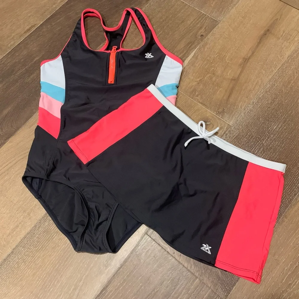 ZeroXposur swimsuit set size XL/16